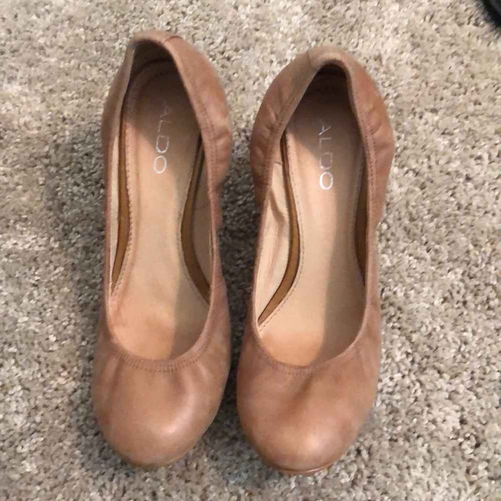 Aldo Leather Wedge